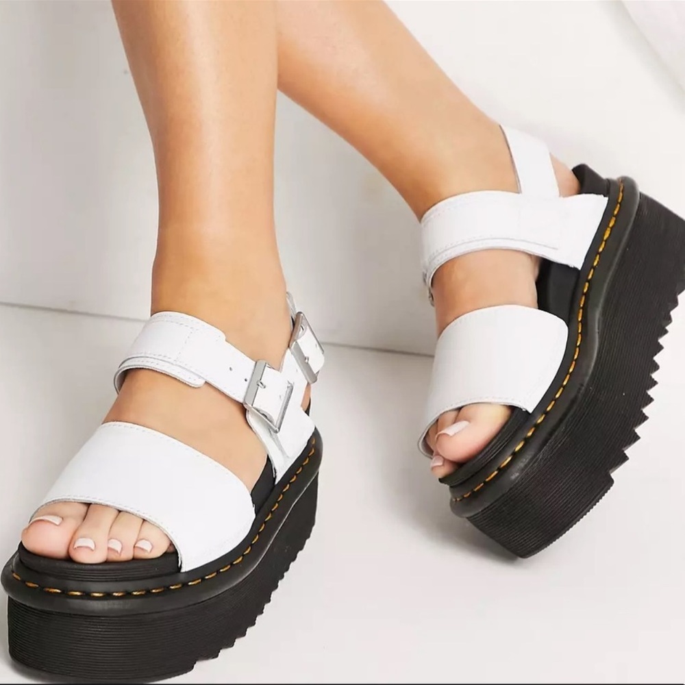 DrMartens Voss Quad Platform Sandals